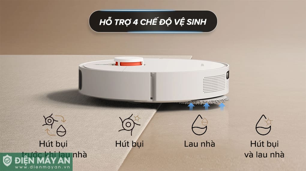 Robot hút bụi lau nhà Xiaomi X20+ BHR8124EU